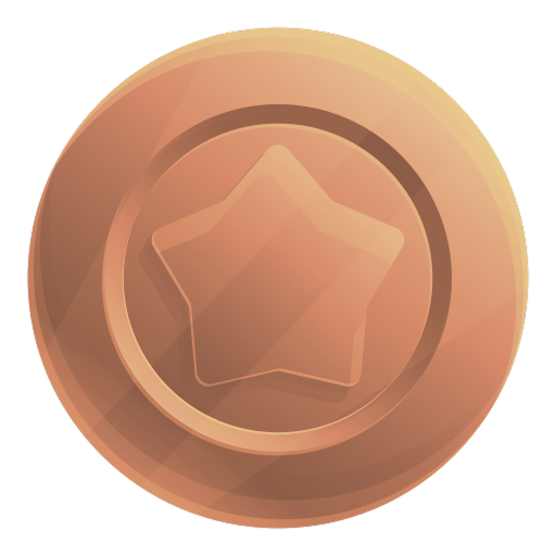 Bronze icon created by Nsit