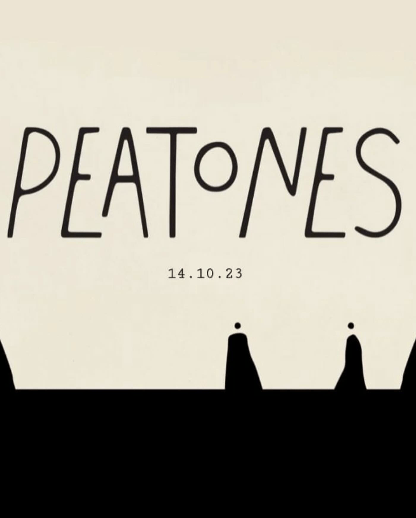 Logo for Peatones on a light background